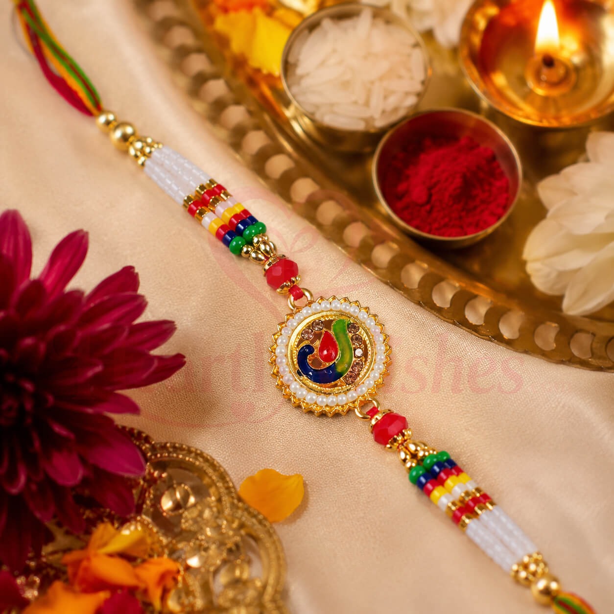 Mayur Ratna Rakhi – Heartly Wishes