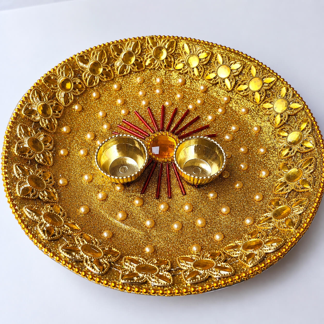 Kanak Pushp Pooja Thali product image 4