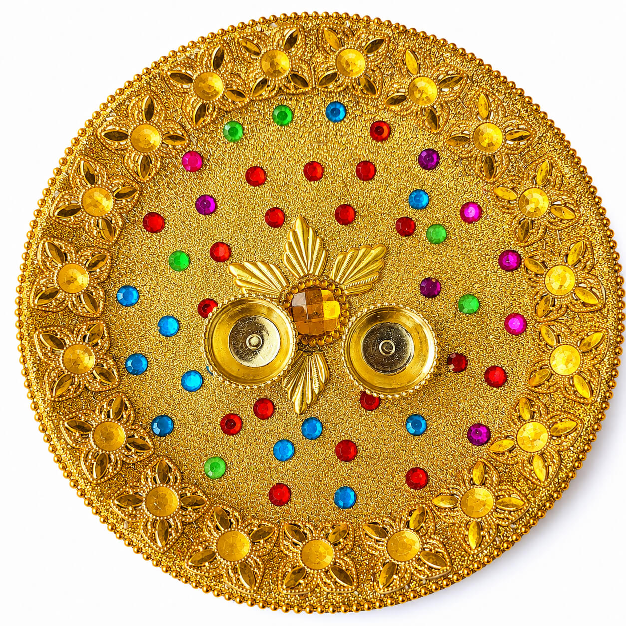 Navratna Pushp Pooja Thali product image 2