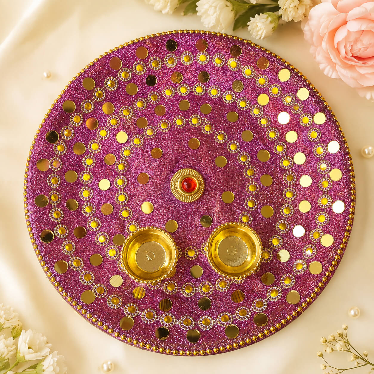 Kanchan Leher Pooja Thali product image 3