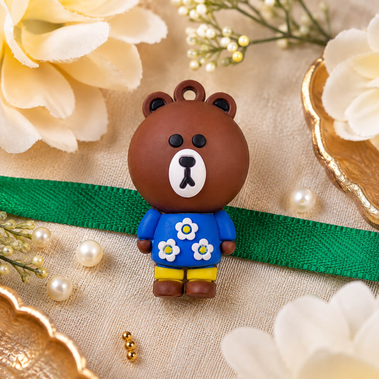 Teddy Buddy Rakhi – Heartly Wishes