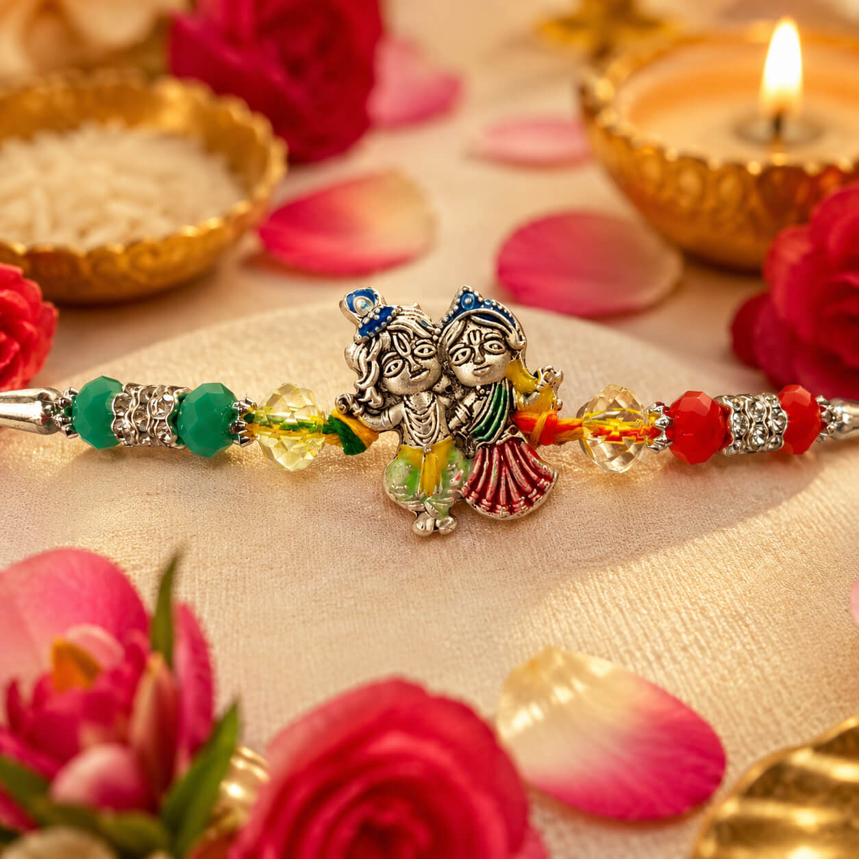 Radha Madhav Prem Rakhi – Heartly Wishes