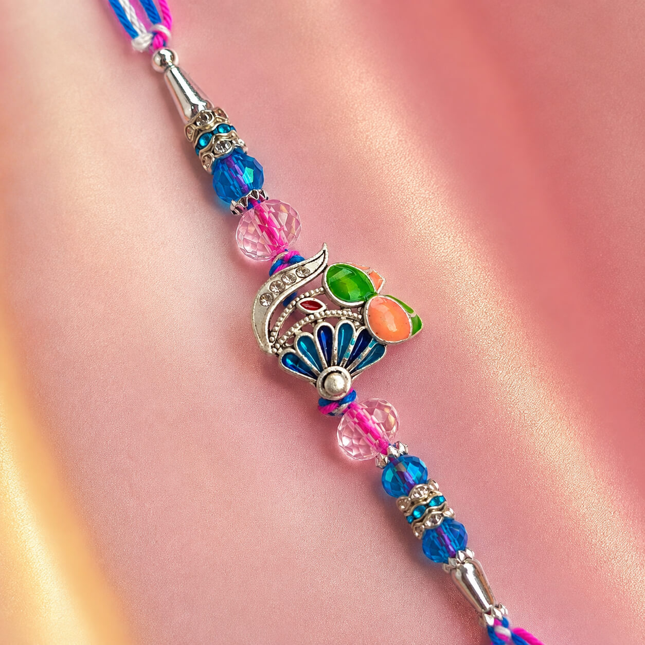 Mayur Meenakari Rakhi product image 3