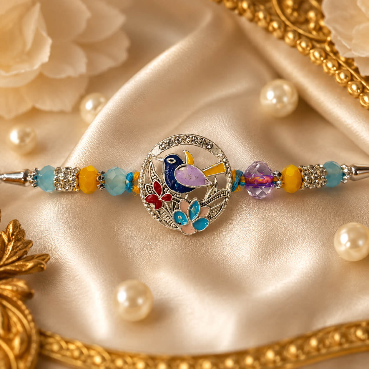 Madhur Pakshi Pushp Rakhi product image 2