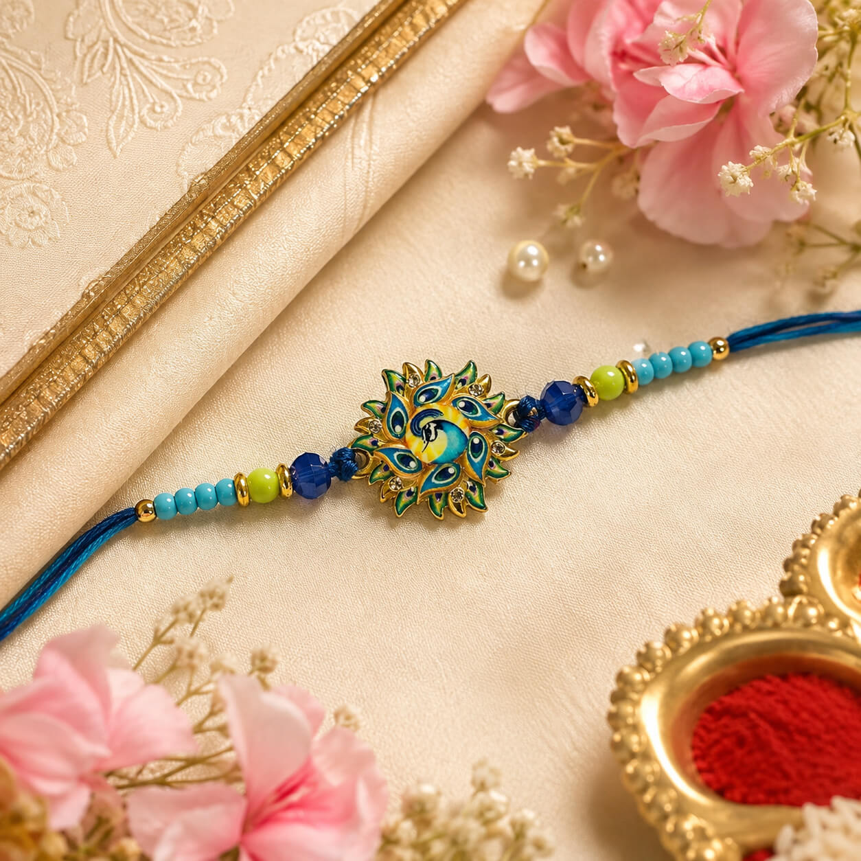 Mayur Leela Madhav Rakhi product image 2