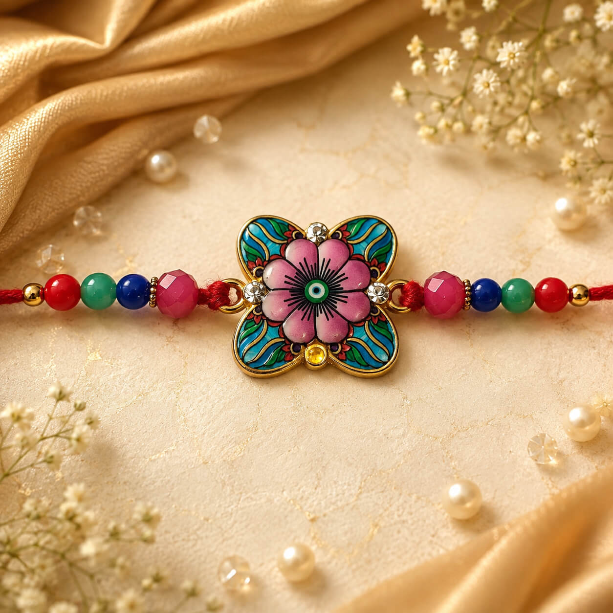Madhur Gulabi Pushp Rakhi product image 2
