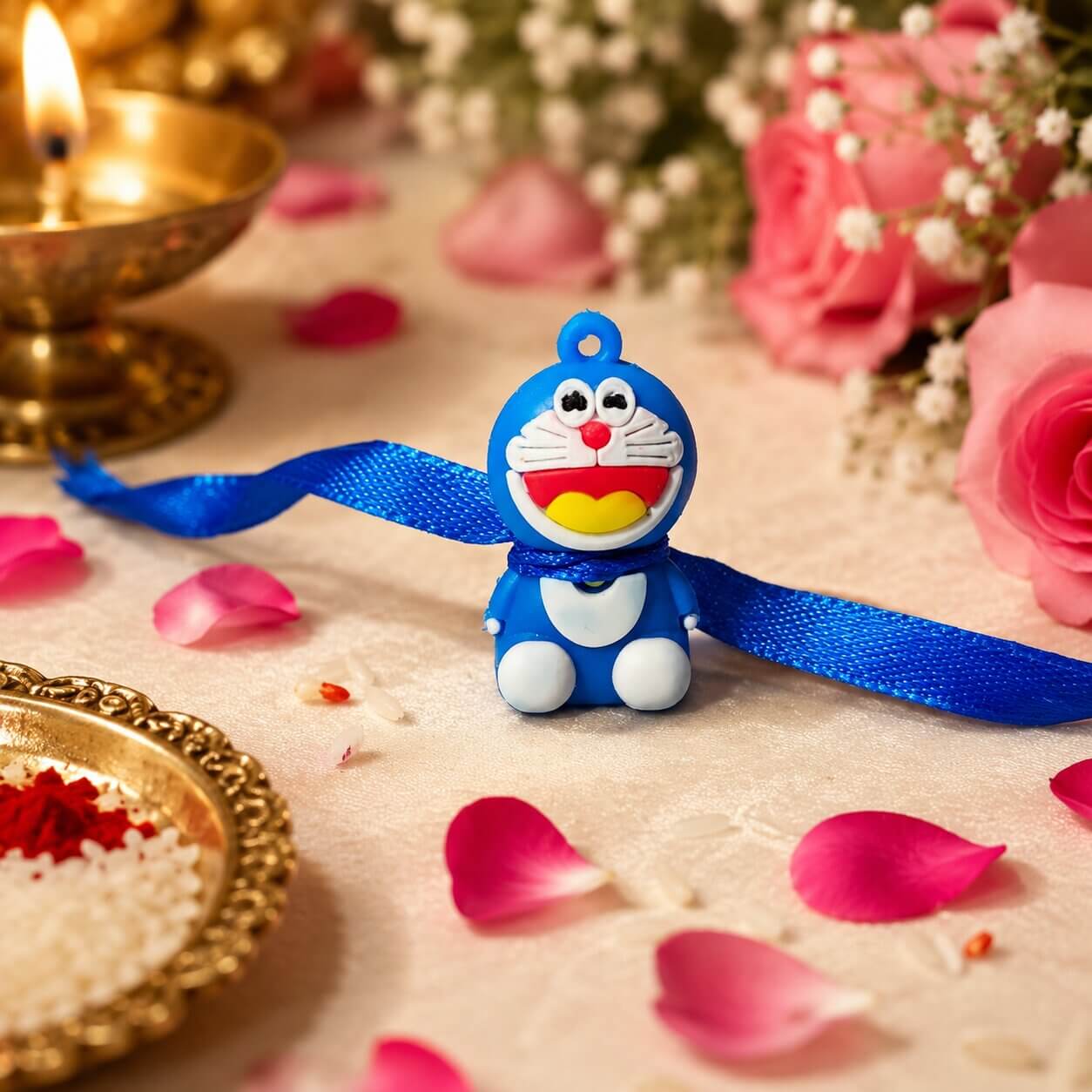 Doraemon Kids Rakhi – Heartly Wishes