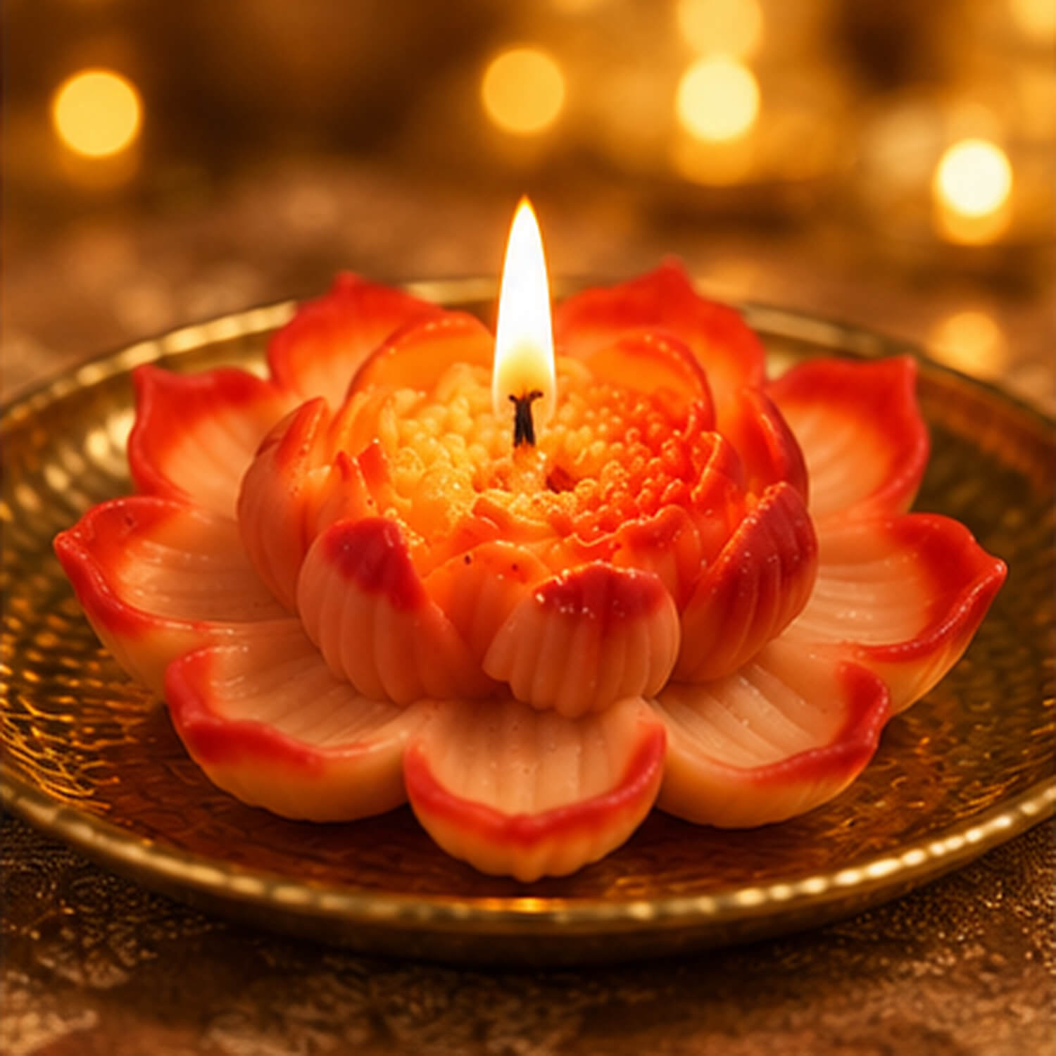 Sunset Bloom Lotus Candle product image 8
