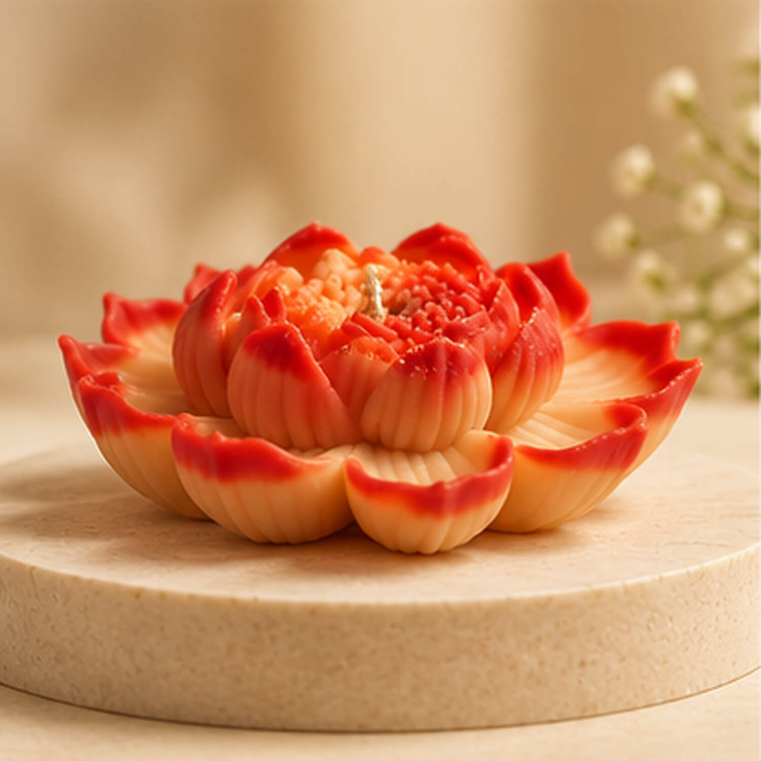 Sunset Bloom Lotus Candle product image 7